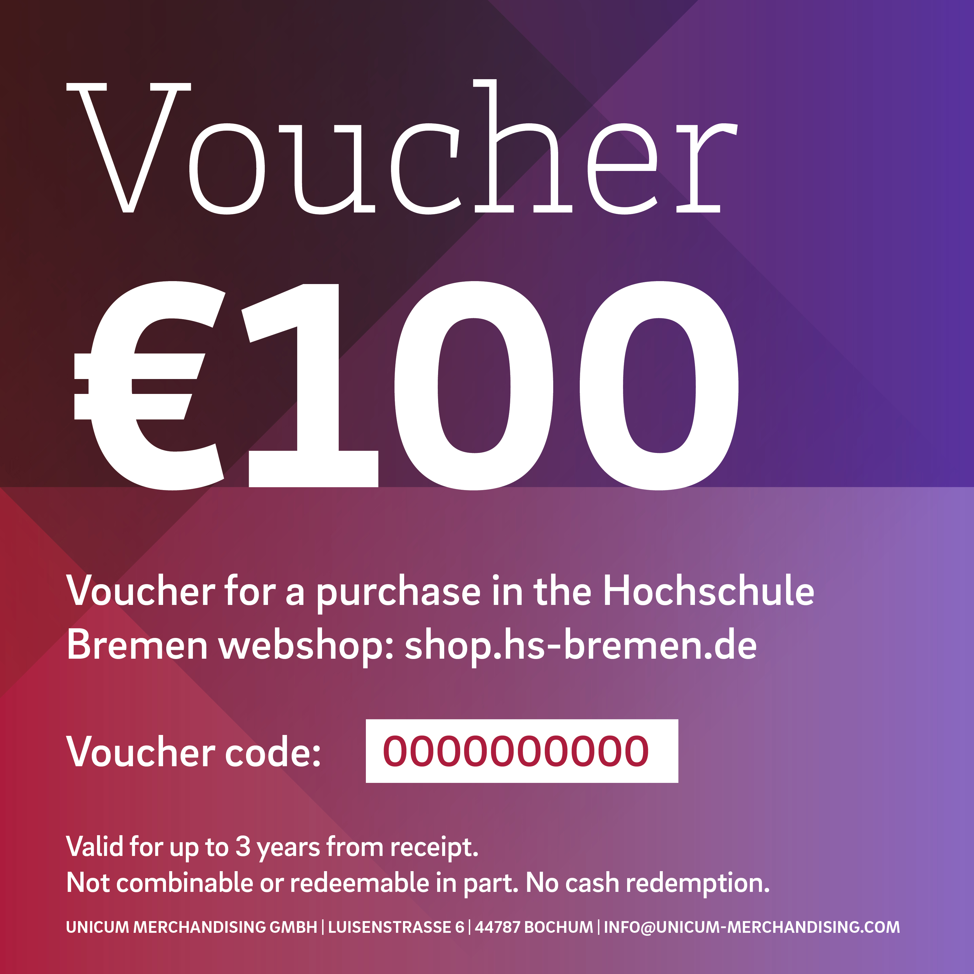 Voucher 100€